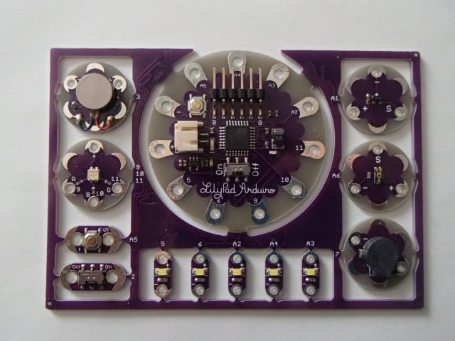 Great into sewable electronics toolkit